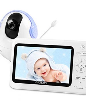 Bigzzia 720P Baby Monitor, 5" HD Display Video