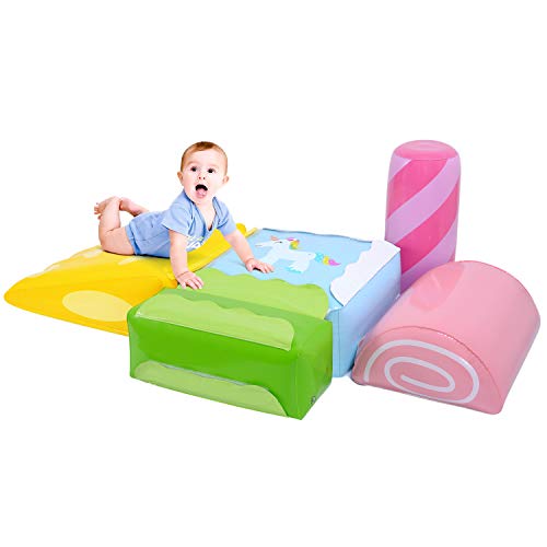 5 Pieces Inflatable Climbing Blocks for Toddlers