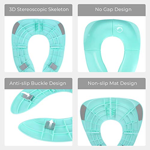 Folding Travel Portable Potty Seat for Toddlers and Kids