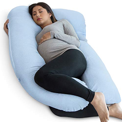 PharMeDoc Pregnancy Pillow, U-Shape Full Body Pillow