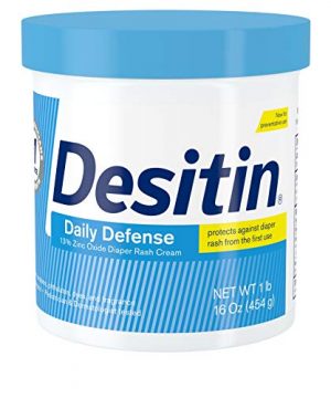 Desitin Daily Defense Baby Diaper Rash Cream with 13% Zinc Oxide