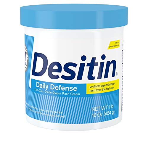 Desitin Daily Defense Baby Diaper Rash Cream with 13% Zinc Oxide