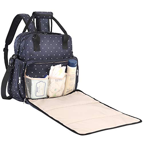 Baby Diaper Bag, SAWNZC Large Travel Backpack