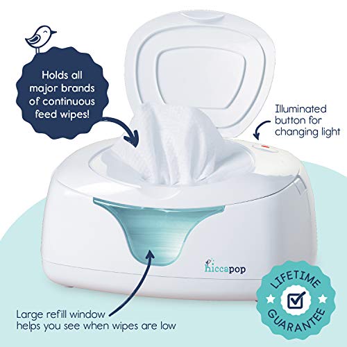 hiccapop Baby Wipe Warmer and Baby Wet Wipes Dispenser