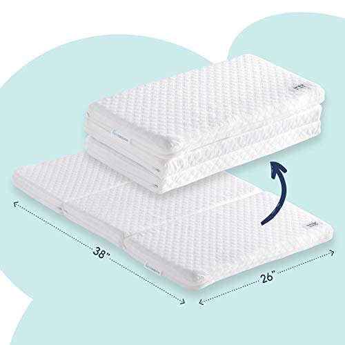 Tri-fold Pack n Play Mattress Pad with Firm