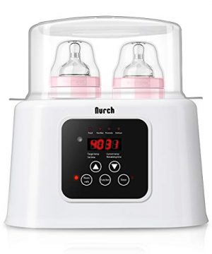 Nurch Baby Bottle Warmer, Sterilizers 6-in-1 Baby Food Heater