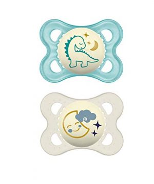 Pacifiers 0-6 Months for Baby Boy Glow in the Dark Pacifier