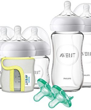 Philips Avent Natural Glass Bottle Baby Gift Set
