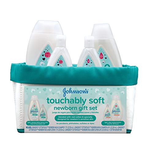 Johnson's Touchably Soft Newborn Baby Gift Set