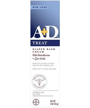 A+D Zinc Oxide Diaper Rash Treatment Cream