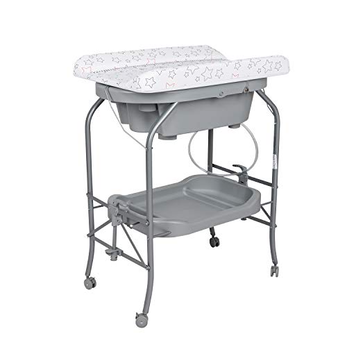 2 in 1 Baby Diaper Changing Table w/Wheels