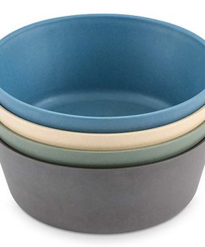 WeeSprout Bamboo Toddler Bowls - 4 pc Set