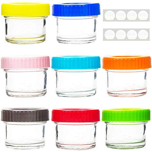 Youngever Glass Baby Food Storage, Glass Containers
