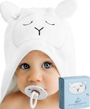 Premium Bamboo Hooded Baby Towel - Ultra Soft