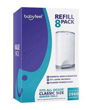 Diaper Pail Refills for Dekor Classic Holds up to 3960 Diapers