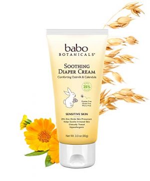 Babo Botanicals Soothing Baby Diaper Cream Perservative and Mineral Oil Free
