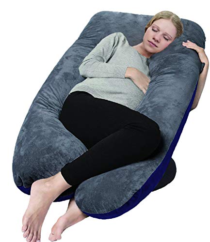 COMHO Full Body Pregnancy Pillow, U Shaped Maternity Pillow
