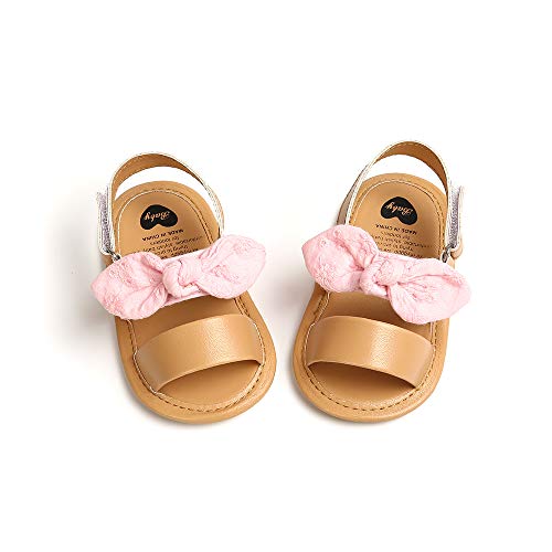 Summer Mary Jane Sandals with Bowknot for Baby Girls,