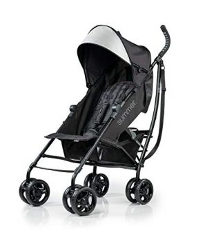 Infant Stroller for Travel 4 Position Recline, Extra Large Storage Basket