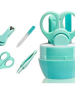 Emoly Baby Manicure Set, 4-in-1 Baby Grooming Kit