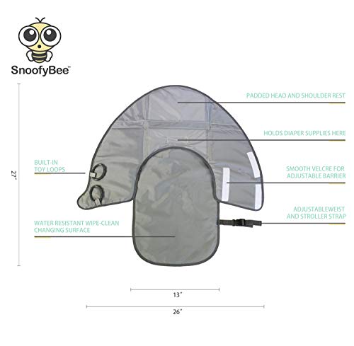 SnoofyBee Portable Clean Hands Changing Pad Bundle Set.