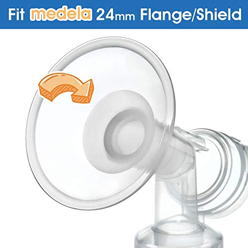 Reduce Nipple Tunnel Down to 13 mm for Medela and Spectra