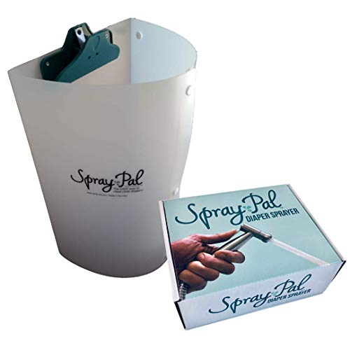 Spray Pal Cloth Diaper Sprayer and Splatter Shield Bundle