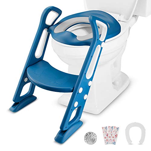 Kids Potty Training Toilet Seat with Ladder