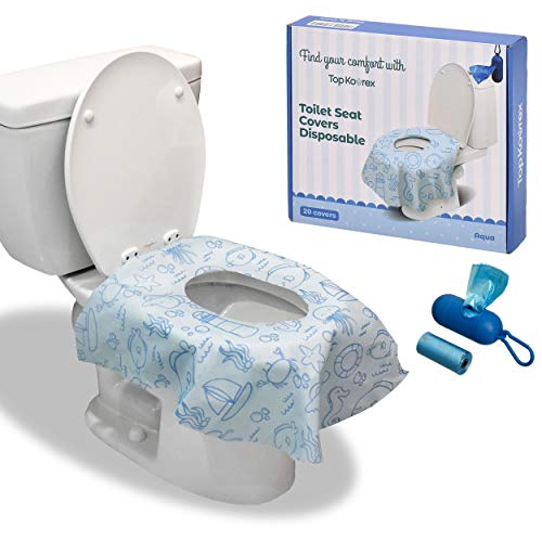 Toilet Seat Covers Disposable - Soft, Extra Large
