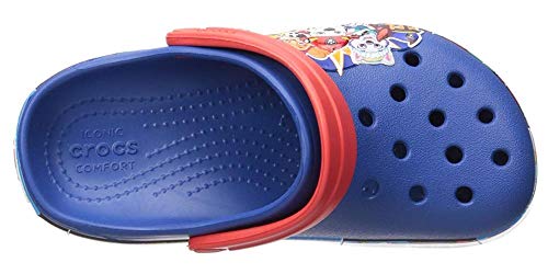 Crocs Kids’ Boys and Girls Paw Patrol Band Character Clog Blue Jean