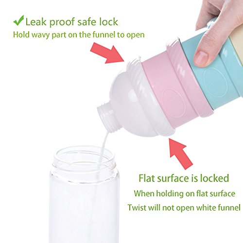 Formula Dispenser Kids Milk Powder Dispenser Snack Storage Container
