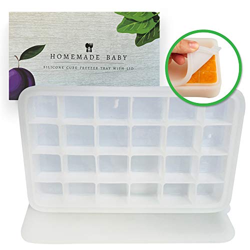Homemade Baby Silicone Baby Food Freezer Tray
