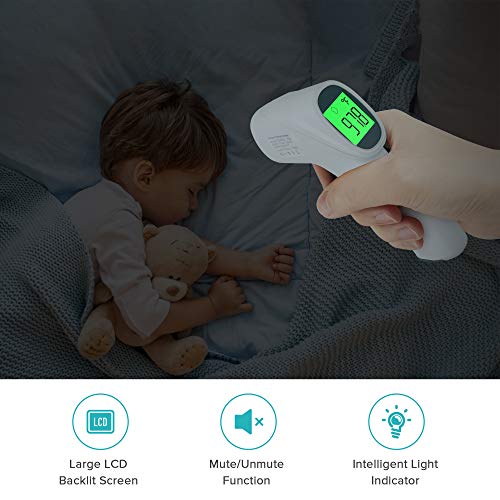 Non-Contact Forehead Thermometer for Adult, Kids, Baby