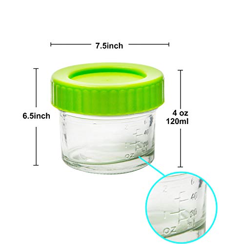 Youngever Glass Baby Food Storage, Glass Containers