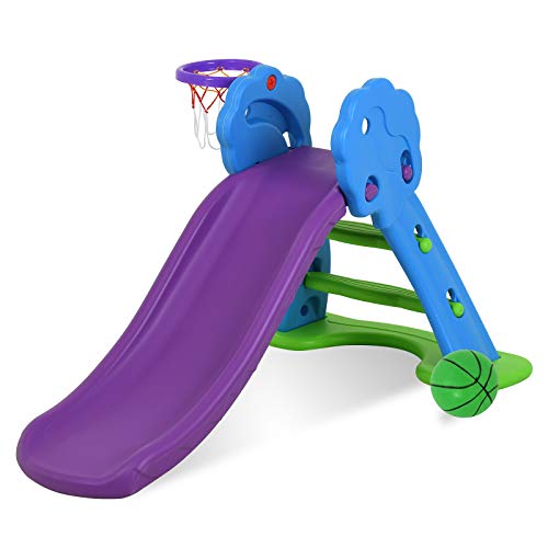 Uenjoy Toddler Slide - Kids Freestanding Slide