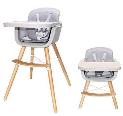Asunflower High Chair with Cover Baby Dining Chair Wood