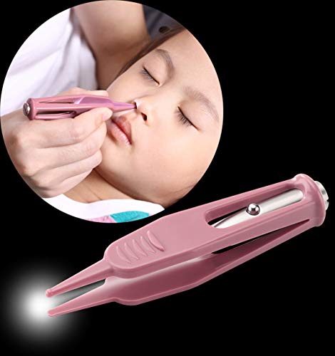 Onwon Infant Nose Cleaning Tweezer with LED Light