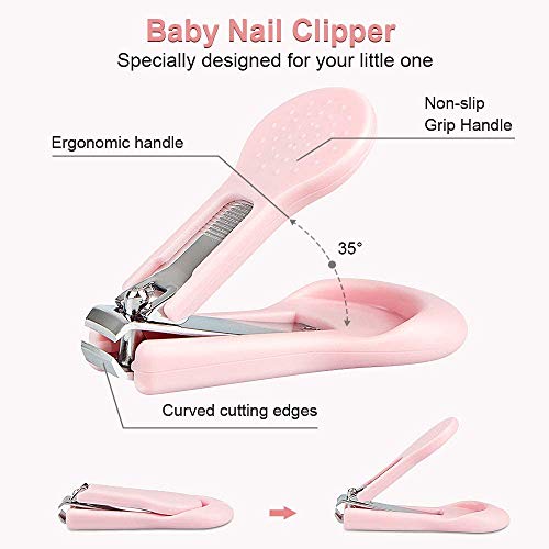 Animal Style Baby Nail Kit, 4-in-1 Baby Nail Care Set