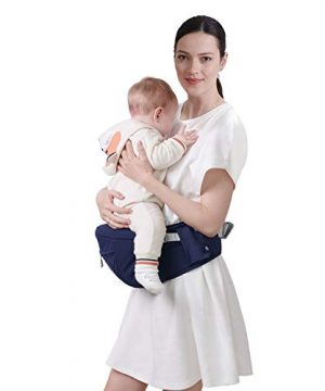 SUNVENO Baby Hipseat Carrier, Ergonomic Reduce Waist Hip Seat for Mom