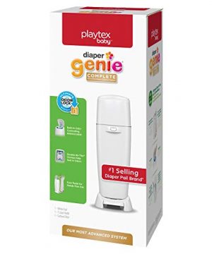 Playtex Diaper Genie Complete Pail with Built-In Odor Controlling Antimicrobial