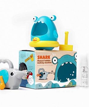 Lightaling Shark Bathtub Bubble Toys: Make Bath Time a Splashing Adventure