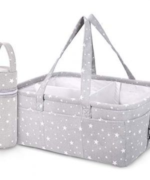 StarHug Baby Diaper Caddy Organizer - Baby Shower Basket