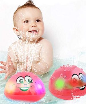 wellvo Baby Bath Toys, LED Light Up Bath Toys