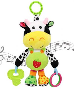 MARUMINE Baby Car Seat Toys with 24 Music and Teether