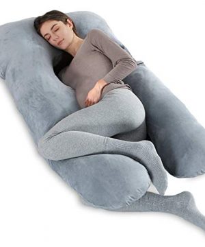 LiveGo Pregnancy Pillow, U Shape Full Body Pillow for Pregnant Women