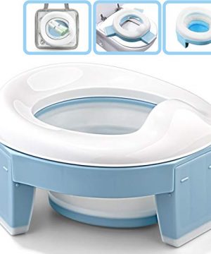 Portable Potty Seat for Toddler, Travel Potty Chair Foldable