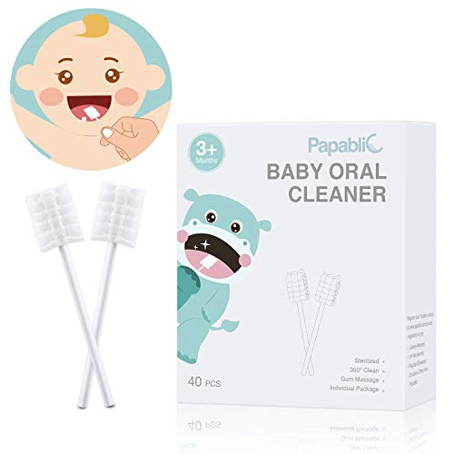 Papablic Baby Tongue Cleaner, Upgrade Gum Cleaner
