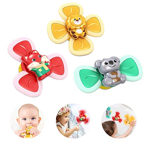 Boonplush Suction Cup Toys, Baby Bath Toys
