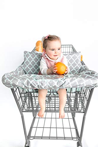 BINXY BABY 2-in-1 Cushy Cart Cover and High Chair Cover