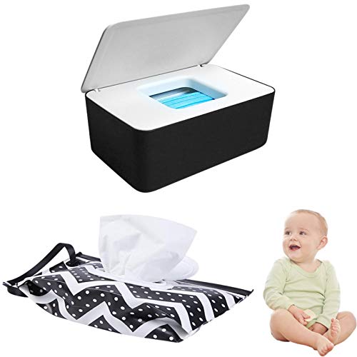 Baby Wipes Dispenser, Reusable Baby Wipe Holder Box